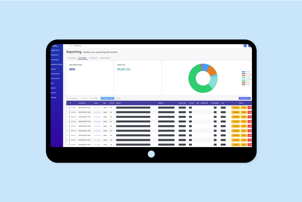 Data flow step 5 - Quality assurance and dispatch