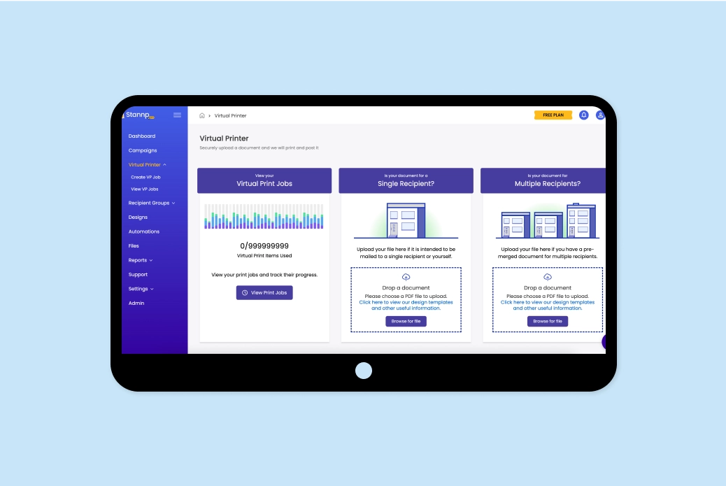 Data flow step 2 - Visitor identification process